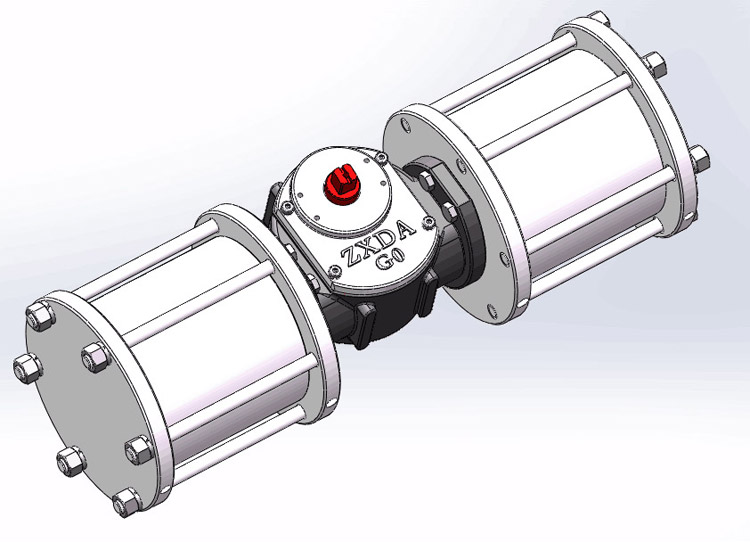 公司新增GW系列氣動執行器